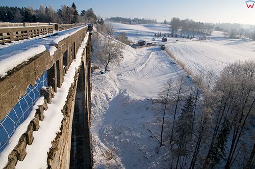 PL, Warm-Maz, zabytkowy wiadukt w Stanczykach.